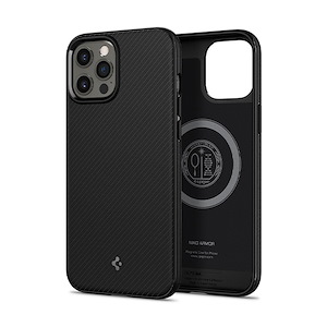 قاب آیفون 12Pro Max اسپیگن مدل Mag Armor Spigen Mag Armor Matte Black iPhone 12 Pro Max Case