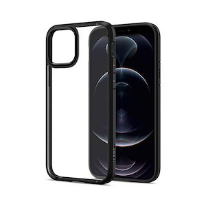 قاب آیفون 12/12Pro اسپیگن مدل Ultra Hybrid Spigen Ultra Hybrid Matte Black iPhone 12/12 Pro Case