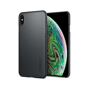 قاب آیفون X/XS اسپیگن مدل Thin Fit Spigen Thin Fit Matte Black iPhone X/XS Case