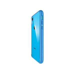 قاب آیفون XR اسپیگن مدل Ultra Hybrid Spigen Ultra Hybrid Coral Blue iPhone XR Case