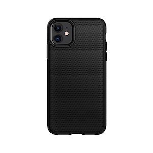 قاب آیفون 11 اسپیگن مدل Liquid Air Spigen Liquid Air Matte Black iPhone 11 Case