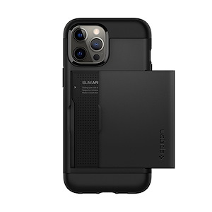 قاب آیفون 12Pro Max اسپیگن مدل Slim Armor CS Spigen Slim Armor CS Black iPhone 12 Pro Max Case