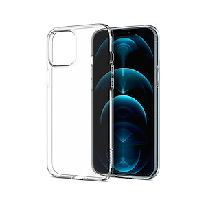 قاب آیفون 12/12Pro اسپیگن مدل Liquid Crystal Spigen Liquid Crystal Crystal Clear iPhone 12/12 Pro Case