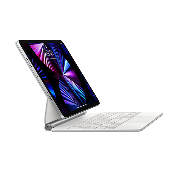 کیبورد اپل Magic برای iPad Pro 11" Apple iPad Pro 11-inch Magic Keyboard - White