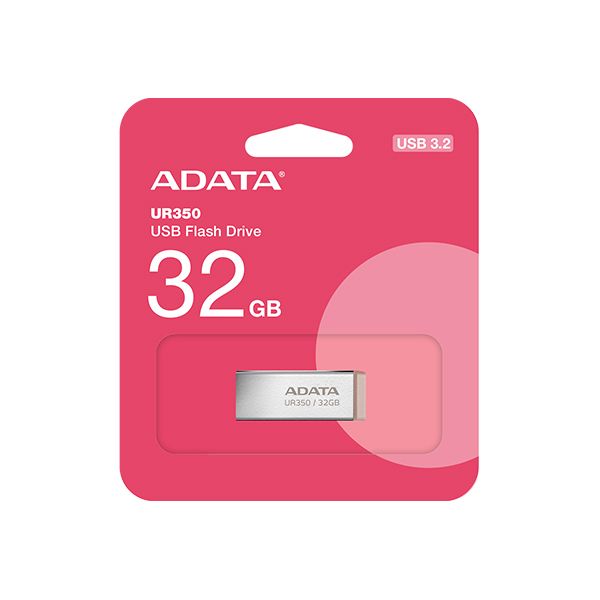 فلش مموری ای‌دیتا مدل Royal UR350 ظرفیت 32 گیگابایت Adata Royal UR350 32GB Silver USB Flash Drive