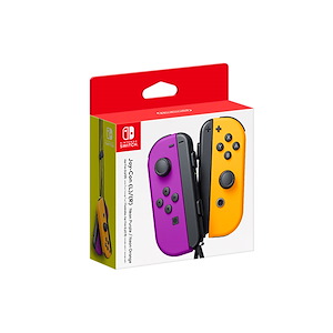 دسته بازی سوییچ نینتندو مدل Joy-Con (L)/(R) Nintendo Joy-Con (L)/(R) Neon Neon Purple/Neon Orange Switch Controller