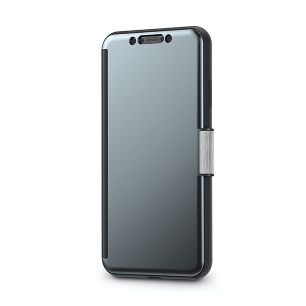 قاب آیفون XS Max موشی مدل StealthCover Touch-sensitive Portfolio Moshi StealthCover Touch-sensitive Portfolio Gunmetal Gray iPhone Xs Max Case