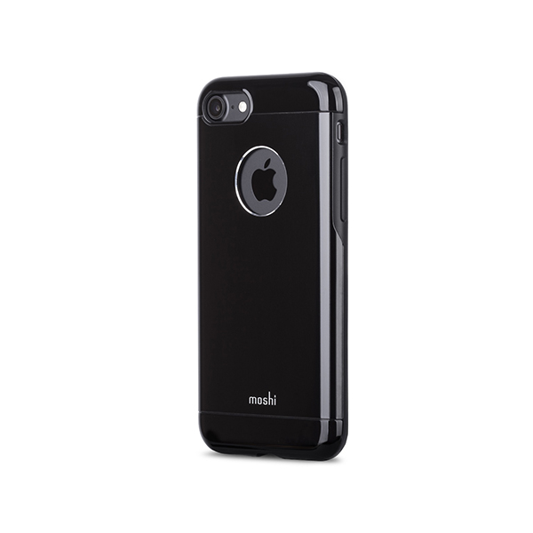 قاب آیفون 7/8/SE موشی مدل Armour Hardshell Moshi Armour Hardshell Jet Black iPhone 7/8/SE Case