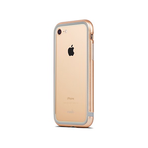 قاب آیفون 7/8/SE موشی مدل Luxe Metal Bumper Moshi Luxe Metal Bumper Satin Gold iPhone 7/8/SE Case