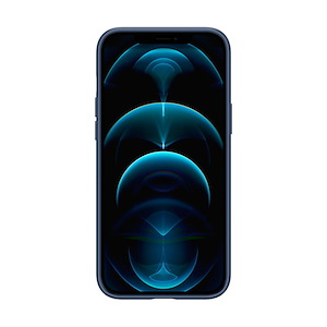 قاب آیفون 12Pro Max اسپیگن مدل Thin Fit Spigen Thin Fit Deep Blue iPhone 12 Pro Max Case