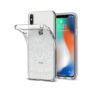 قاب آیفون X/XS اسپیگن مدل Liquid Crystal Spigen Liquid Crystal Shine Crystal Clear iPhone X/XS Case