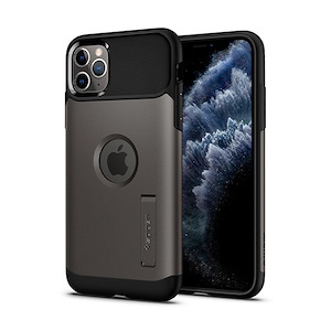 قاب آیفون 11Pro Max اسپیگن مدل Slim Armor Spigen Slim Armor Gunmetal iPhone 11 Pro Max Case