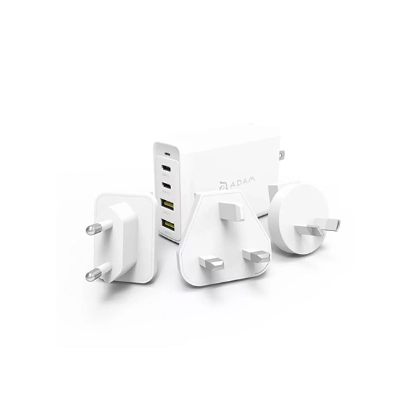 آداپتور آدام المنتس مدل Omnia Pro Adam Elements Omnia Pro 100W White Adapter