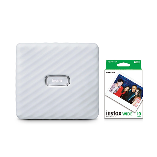 پرینتر فوجی فیلم Instax Link Wide Fujifilm Instax Link WIDE Printer - Ash White