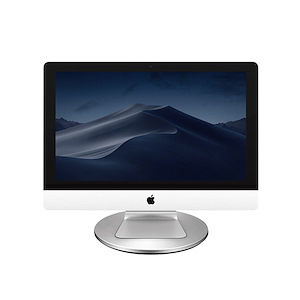 نگهدارنده چرخان آیمک جاست موبایل مدل AluDisc Just Mobile AluDisc Silver iMac Stand