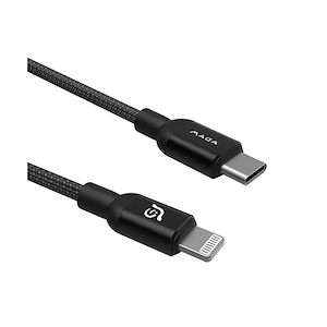 کابل USB-C به Lightning آدام المنتس مدل PeAk II طول 3 متر ADAM elements Peak II USB-C to Lightning 3m Black Cable