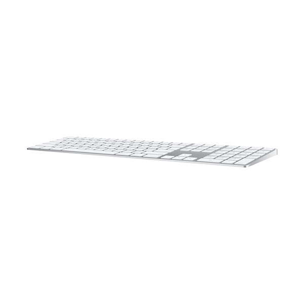 Apple Magic Keyboard with Numeric Keypad White Keyboard - MQ052 Apple Magic Keyboard with Numeric Keypad White Keyboard - MQ052