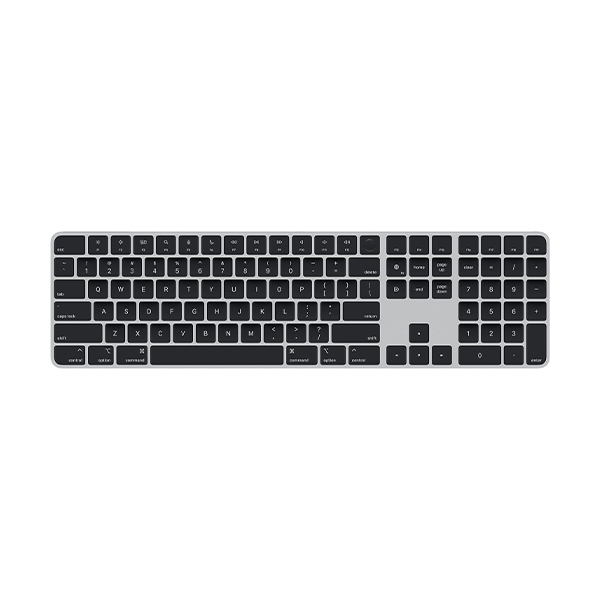 Apple Magic Keyboard with Touch ID and Numeric Keypad Black Keyboard - MMMR3 Apple Magic Keyboard with Touch ID and Numeric Keypad Black Keyboard - MMMR3