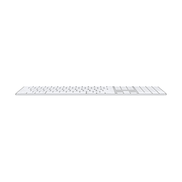 Apple Magic Keyboard with Touch ID and Numeric Keypad White Keyboard - MK2C3 Apple Magic Keyboard with Touch ID and Numeric Keypad White Keyboard - MK2C3