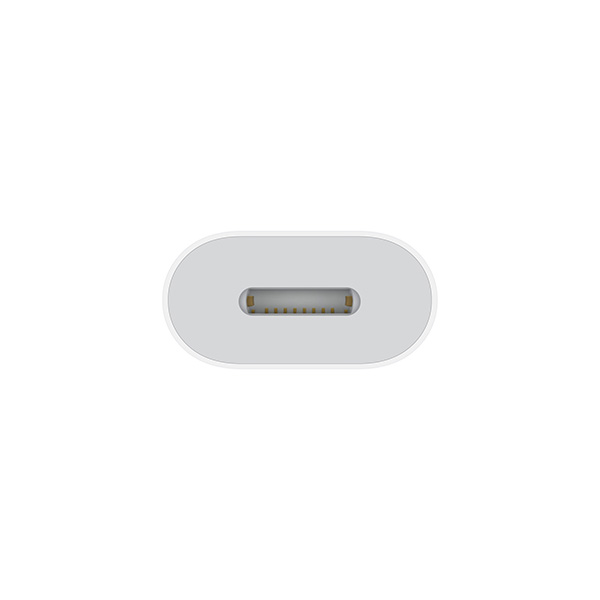 Apple USB-C to Lightning White Adapter - MUQX3 Apple USB-C to Lightning White Adapter - MUQX3