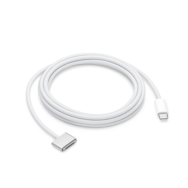 کابل مک‌بوک USB-C به MagSafe 3 اپل طول 2 متر Apple USB-C to MagSafe 3 2m Silver Cable