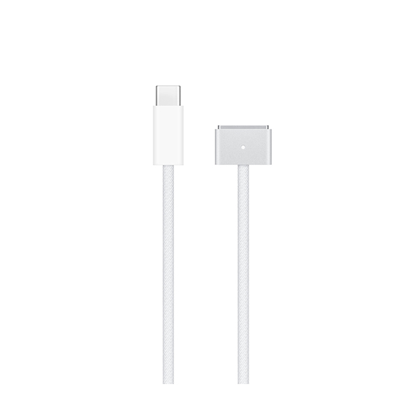 کابل مک‌بوک USB-C به MagSafe 3 اپل طول 2 متر Apple USB-C to MagSafe 3 2m Silver Cable