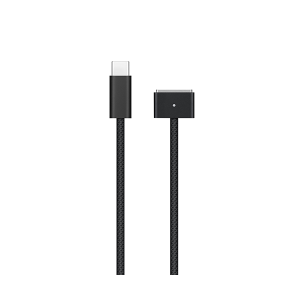 کابل مک‌بوک USB-C به MagSafe 3 اپل طول 2 متر Apple USB-C to MagSafe 3 2m Space Black Cable