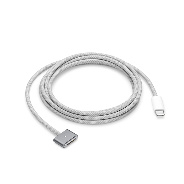 کابل مک‌بوک USB-C به MagSafe 3 اپل طول 2 متر Apple USB-C to MagSafe 3 2m Space Gray Cable