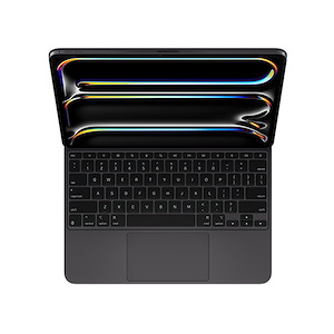 کیبورد تبلت اپل مدل iPad Pro 13-inch M4 Magic Keyboard Apple iPad Pro 13-inch M4 Magic Keyboard Black Keyboard - MWR53