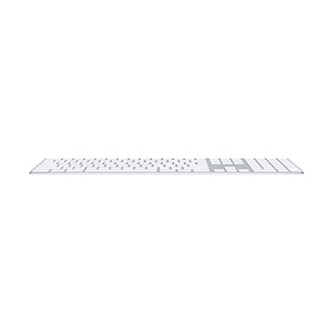 Apple Magic Keyboard with Numeric Keypad White Keyboard - MQ052 Apple Magic Keyboard with Numeric Keypad White Keyboard - MQ052