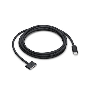 کابل مک‌بوک USB-C به MagSafe 3 اپل طول 2 متر Apple USB-C to MagSafe 3 2m Space Black Cable