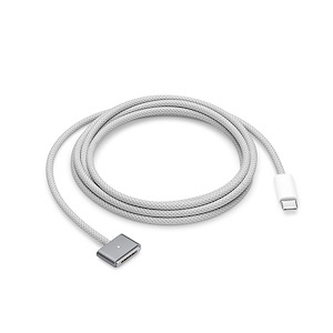 کابل مک‌بوک USB-C به MagSafe 3 اپل طول 2 متر Apple USB-C to MagSafe 3 2m Space Gray Cable