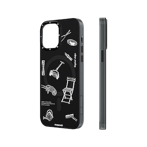 قاب آیفون 13/14/15 یانگکیت مدل Plaything Daily Necessities YOUNGKIT Plaything Daily Necessities Black iPhone 13/14/15 Case