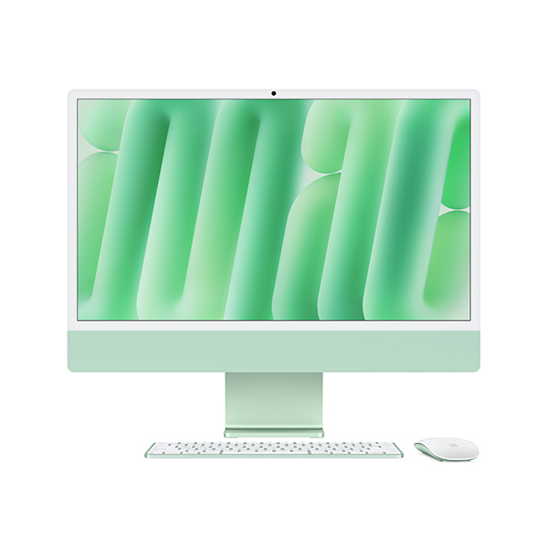 آیمک اپل 24 اینچ M4 حافظه 16GB/256GB Apple iMac 24-inch 2024 M4 16GB RAM 256GB SSD Green All-in-One - MWUE3