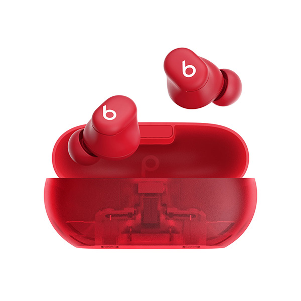 هندزفری بیتس مدل Solo Buds Beats Solo Buds Transparent Red Handsfree