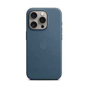 قاب آیفون 15Pro Max اپل مدل FineWoven Apple iPhone 15 Pro Max FineWoven with MagSafe Pacific Blue Case