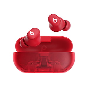 هندزفری بیتس مدل Solo Buds Beats Solo Buds Transparent Red Handsfree