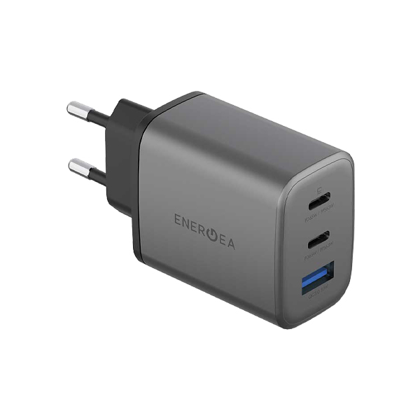 آداپتور انرجیا مدل AmpCharge GaN65 65W Energea AmpCharge GaN65 65W Gunmetal Adapter