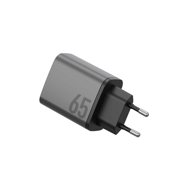 آداپتور انرجیا مدل AmpCharge GaN65 65W Energea AmpCharge GaN65 65W Gunmetal Adapter