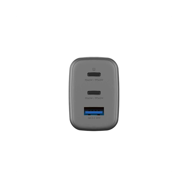 آداپتور انرجیا مدل AmpCharge GaN65 65W Energea AmpCharge GaN65 65W Gunmetal Adapter