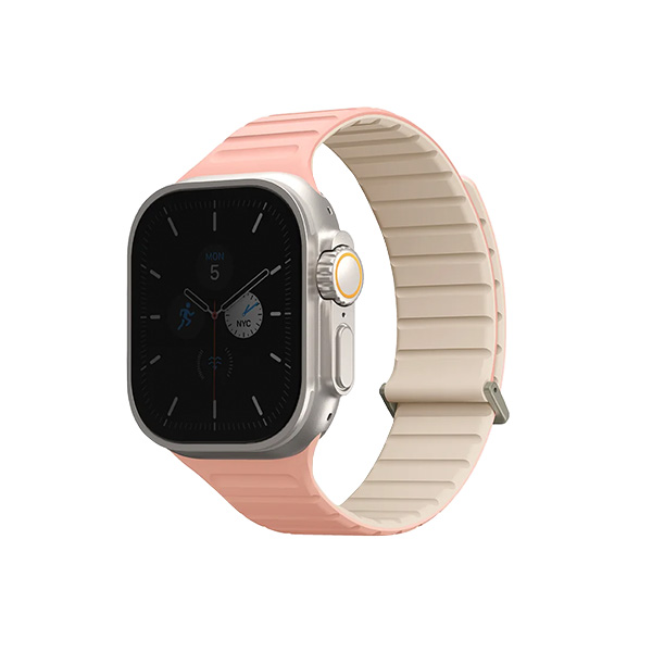 بند اپل‌واچ یونیک مدل Revix Evo سایز 38/40/41 میلی‌متری Uniq Revix Evo Crepe/Pink Ivory Apple Watch 41mm Band