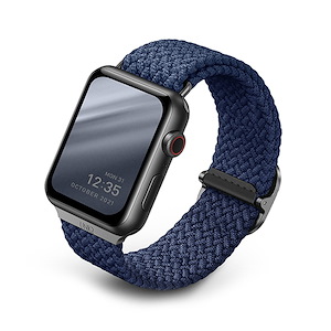 بند ساعت اپل یونیک مدل Aspen 45mm Uniq Aspen Oxford Blue Apple Watch 45mm Band