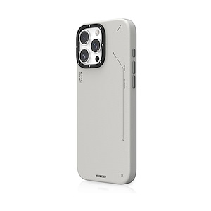 قاب آیفون 16Pro Max یانگکیت مدل Simple Matte Leather YOUNGKIT Simple Matte Leather White iPhone 16 Pro Max Case