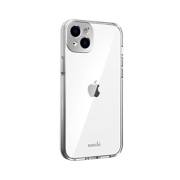 قاب موشی iPhone 14 Plus مدل iGlaze Slim Hardshell Moshi iGlaze Slim Hardshell Luna Silver iPhone 14 Plus Case