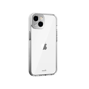 قاب موشی iPhone 14 مدل iGlaze Slim Hardshell Moshi iGlaze Slim Hardshell Luna Silver iPhone 14 Case