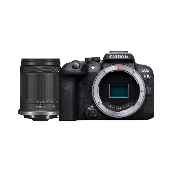 خرید آنلاین دوربین عکاسی بدون آینه کانن مدل EOS R10 with RF-S 18-150mm IS STM Lens