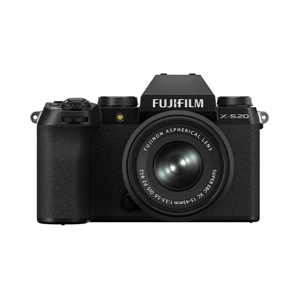 خرید آنلاین دوربین عکاسی بدون آینه فوجی‌فیلم مدل X-S20 with XC 15-45mm Lens