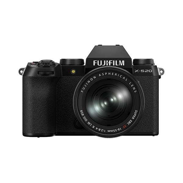 خرید آنلاین دوربین عکاسی بدون آینه فوجی‌فیلم مدل X-S20 with XF 18-55mm Lens