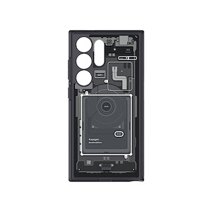 قاب اسپیگن Galaxy S23 Ultra مدل Ultra Hybrid Spigen Ultra Hybrid Zero One Gray Galaxy S23 Ultra Case