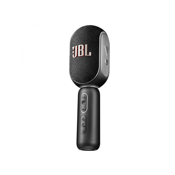 اسپیکر و میکروفون آل این وان جی بی ال مدل KMC 350 JBL KMC 350 Karaoke Black Microphone Speaker